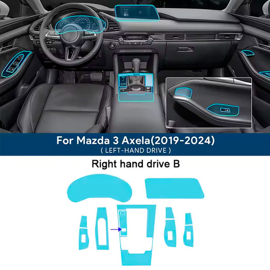 PPF Consola Interior Mazda 3 2018-2025
