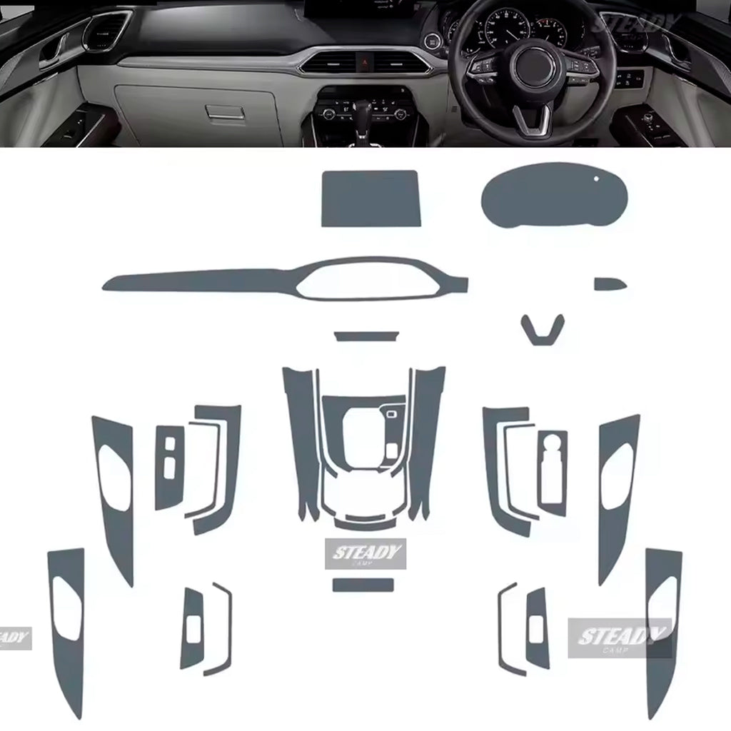 Pre Cut Ppf Mazda Cx 9 2017
