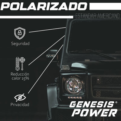 Polarizado standar con película de seguridad