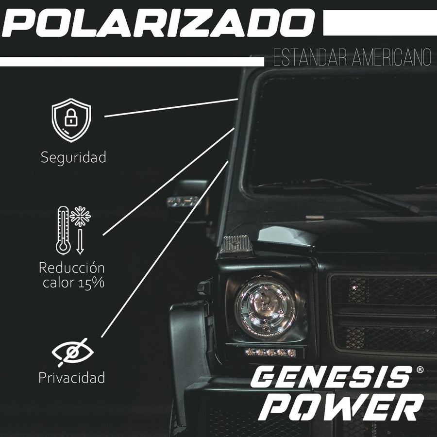 Polarizado standar con película de seguridad