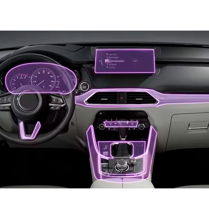 【PPF FILM PARA CARROS】CONSOLA INTERIOR - PAINT PROTECTION GENESIS ...