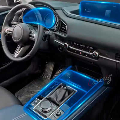 PPF Mazda CX30 Consola Interior 15 Piezas TPU