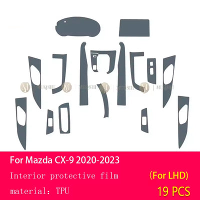 PPF Mazda CX90 Consola Central