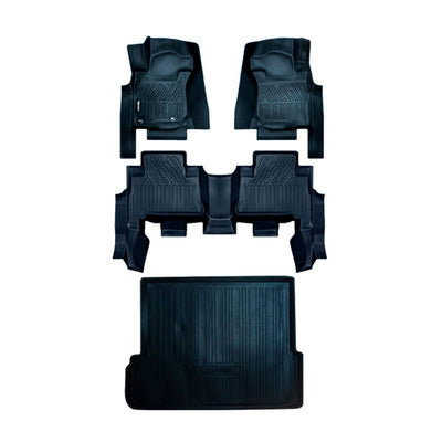 Tapetes termoformados Toyota 4Runner 5D 2015-2026 - Protección Total 5D + Material TPE Premium