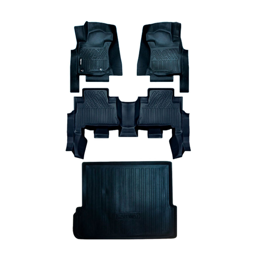 Tapetes termoformados Toyota 4Runner 5D 2015-2026 - Protección Total 5D + Material TPE Premium