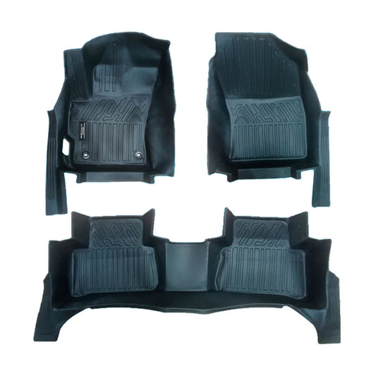 Tapetes termoformados 5D Toyota Corolla Cross Hibrida 2022-2026 Material TPE Premium