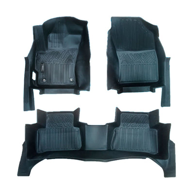 Tapetes termoformados 5D Toyota Corolla Cross Hibrida 2022-2026 Material TPE Premium