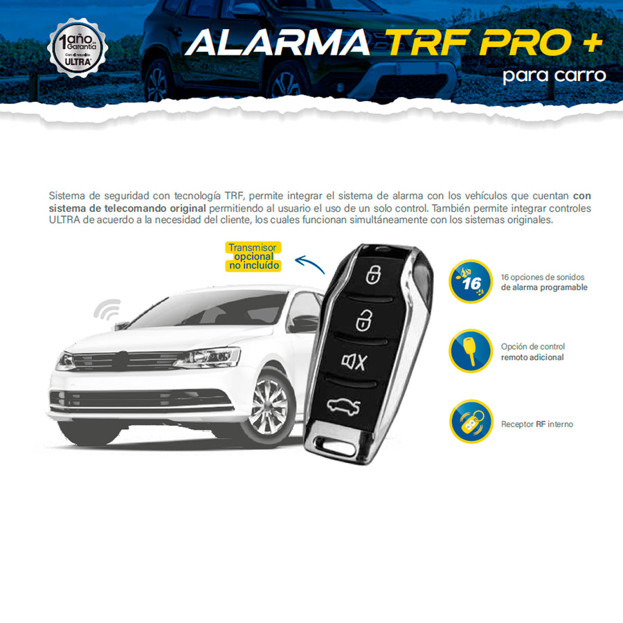 ultra alarma para carro trf bogota prado veraniego