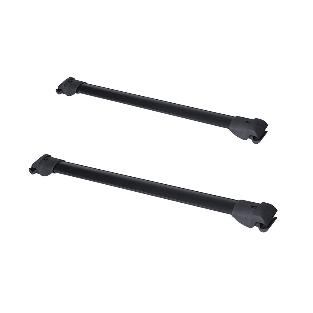 Barras transversales para techo de camioneta Volkswagen Tiguan negras BEPO 1200