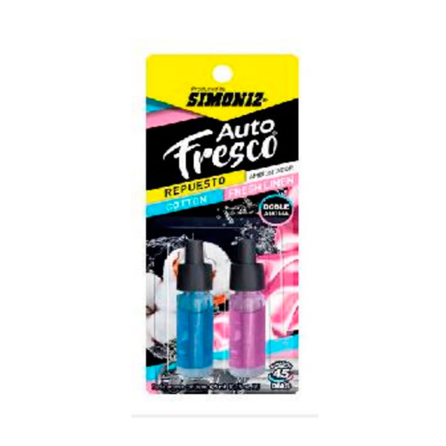 Auto fresco repuesto  4,5ml  COTTON / FRESH LINEN