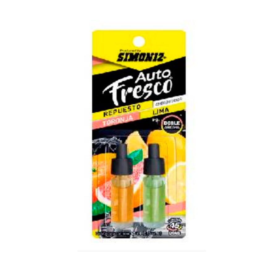 Auto fresco   4,5ml +repuesto  TORONJA / LIMA