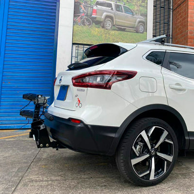 Portabicicleta para carro de plataforma para 2 bicis Genesis Power MAX